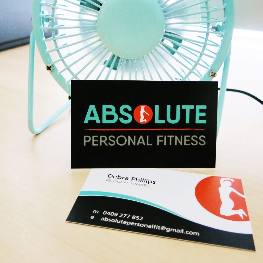 Absolute Personal Fitness Logo and Business Card Design